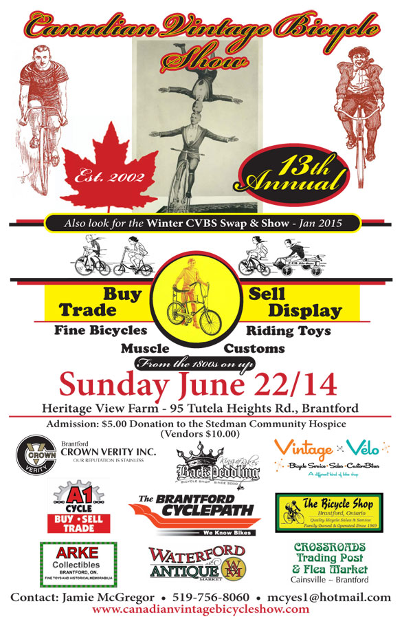 Canadian Vintage Bicycle Show